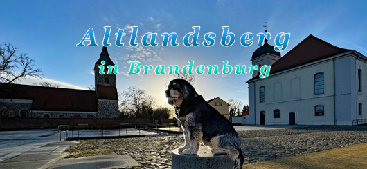 Altlandsberg in Brandenburg, Lilo zwischen Stadtkirche und ehem. Schlosskirche