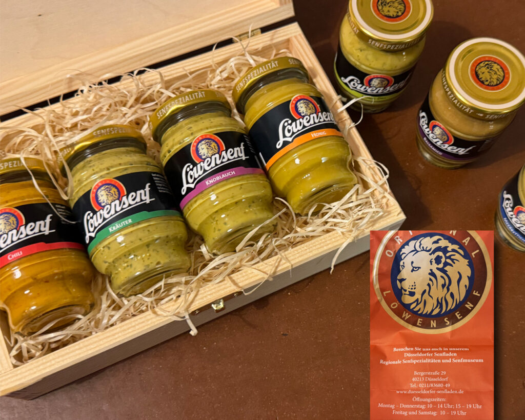 Senf-Auswahl mit Geschenkbox