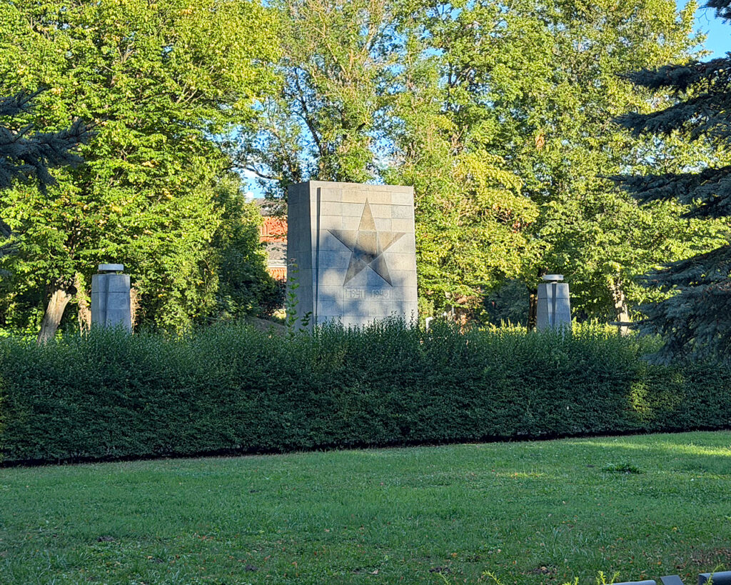 Das sowjetische Ehrenmal im Stadtpark