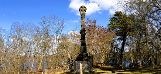 Das Jaczo-Denkmal in Spandau